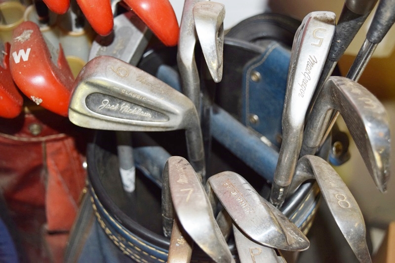 A Generous Assortment of Golf Clubs
