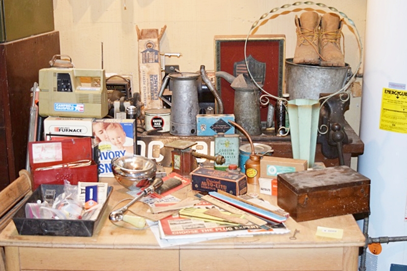 An Assortment of Tools, Work Table and Gadgets, Tool Lot #1