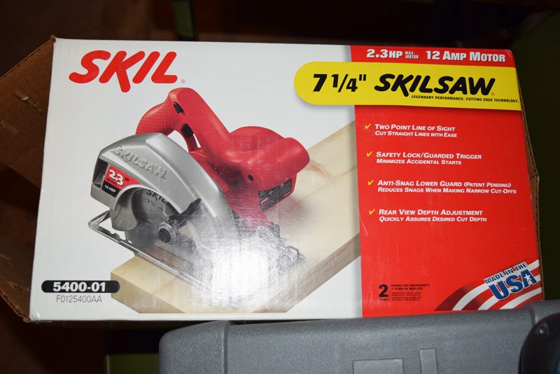 Tool Lot #3 to Include Sander, Drill, Saw and More