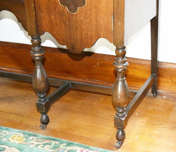 Vintage 1930s Sideboard and China Hutch