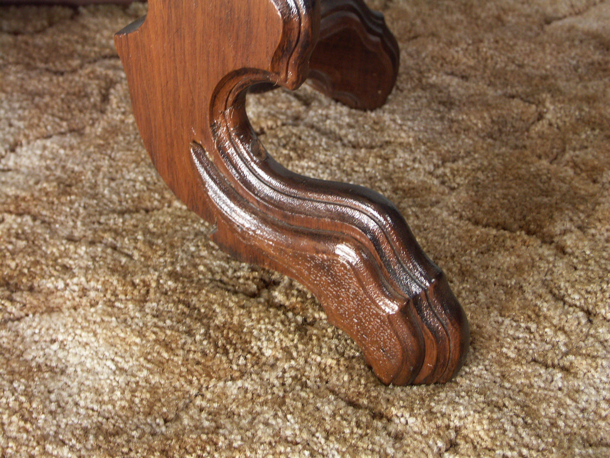 Antique Victorian Marble Top Parlor Table