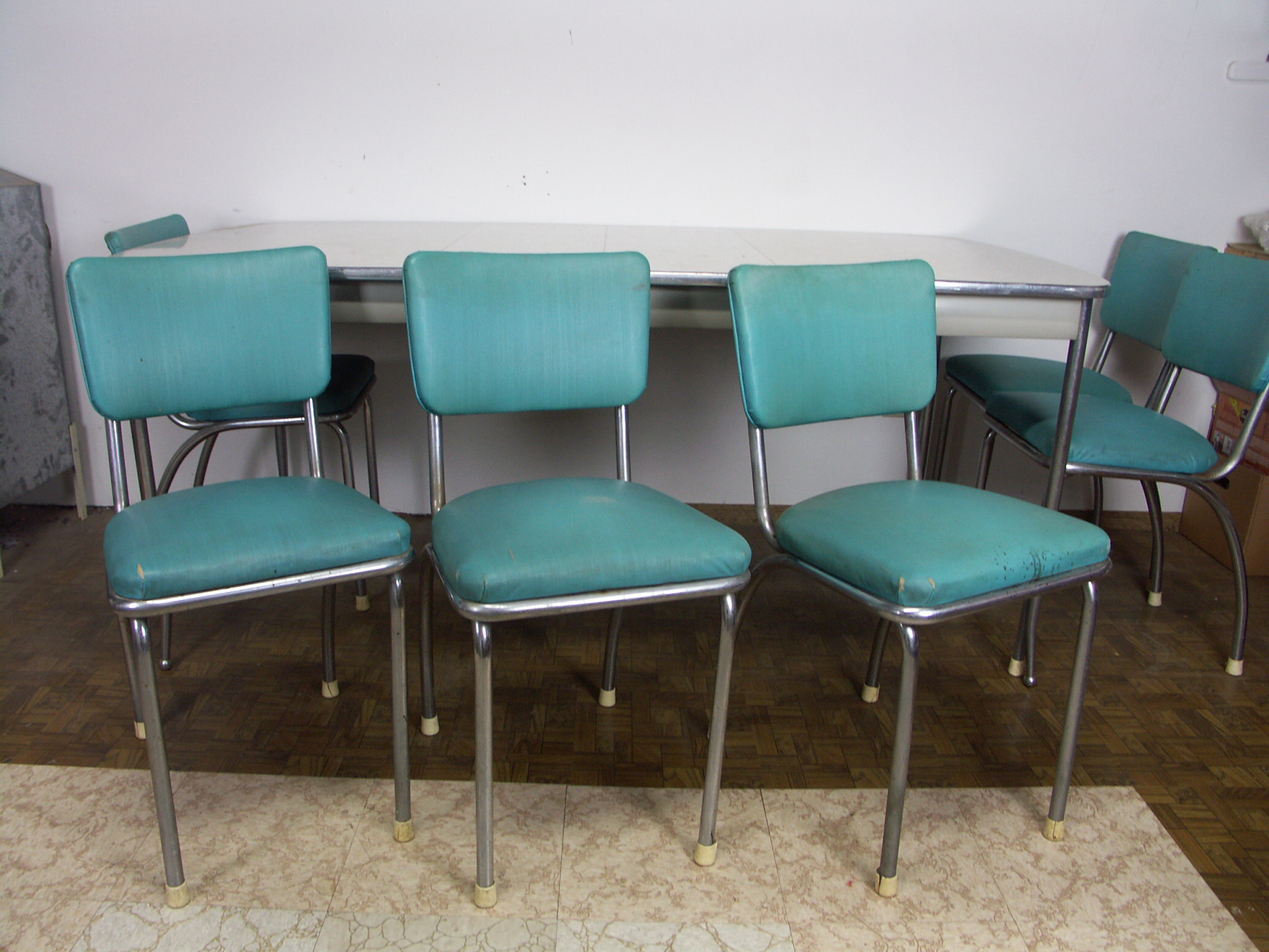 Retro Formica Top Table and Chairs