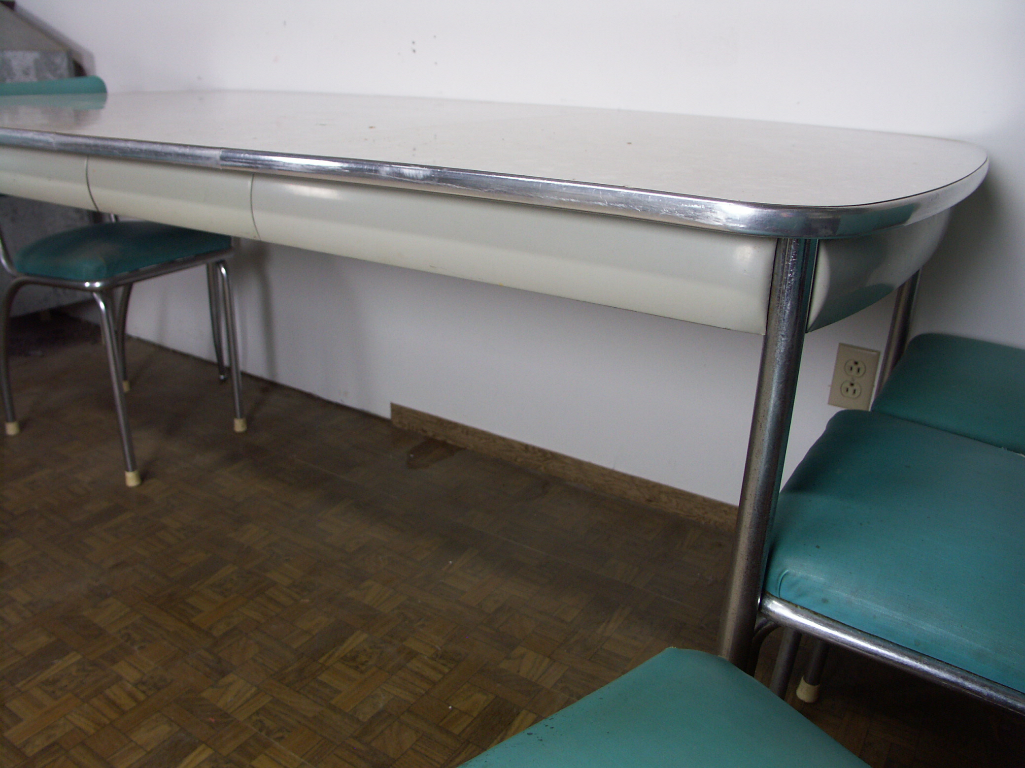 Retro Formica Top Table and Chairs