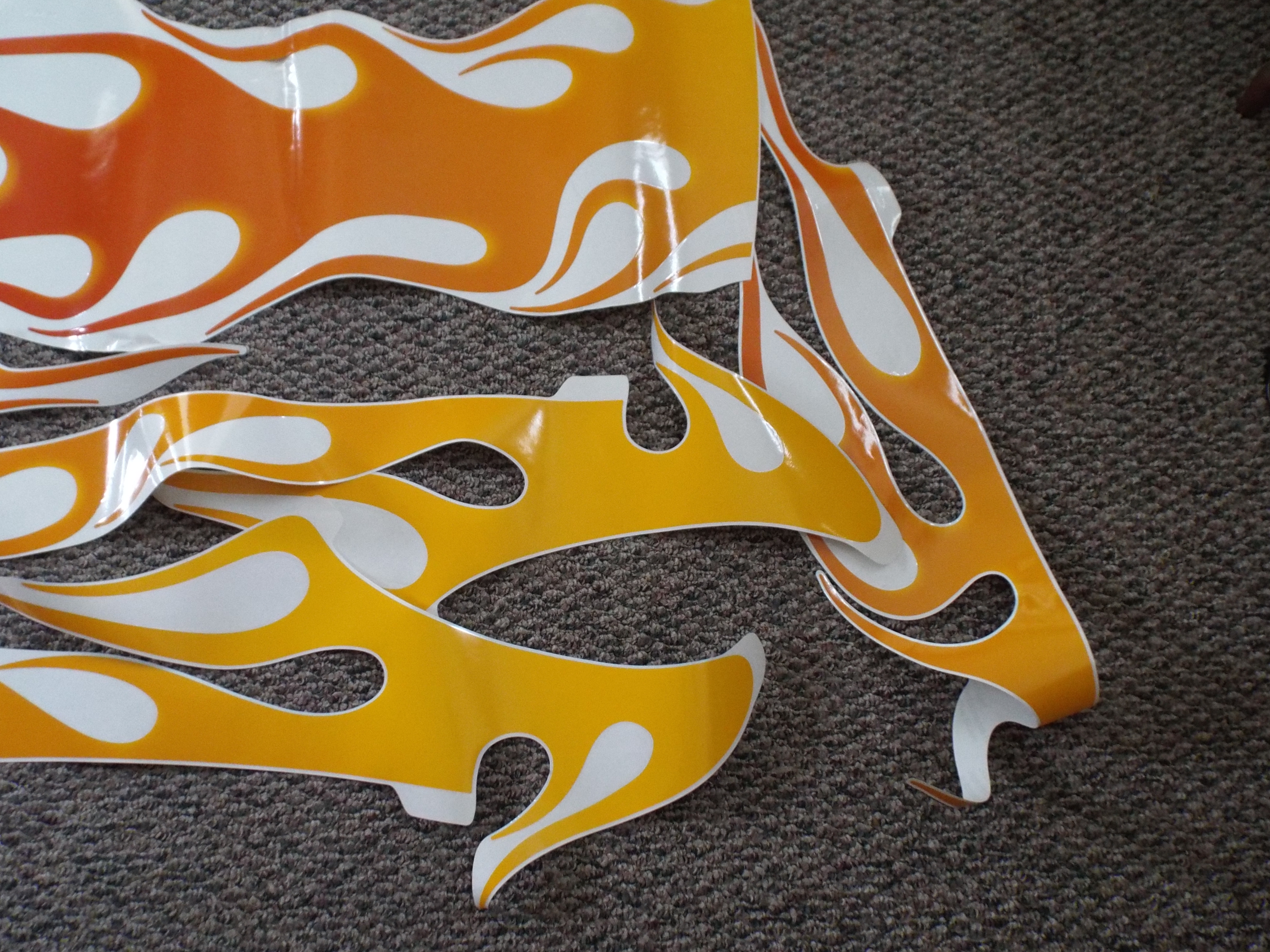 Mopar Flame Car Decal