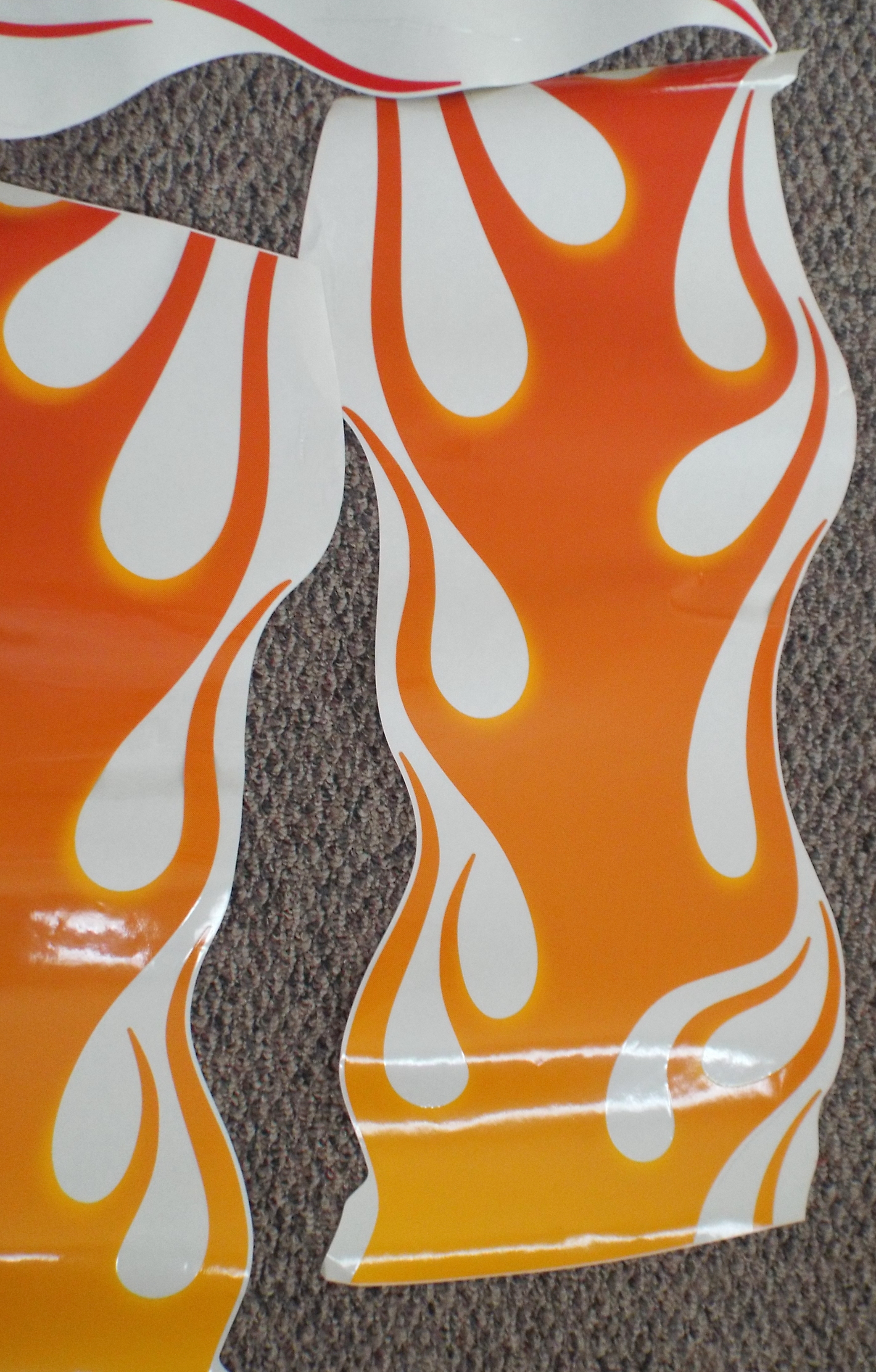 Mopar Flame Car Decal