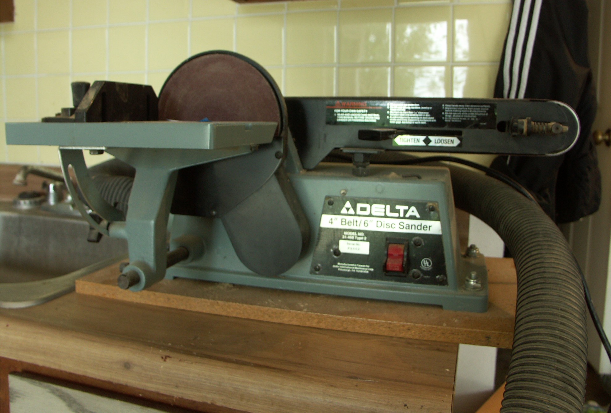 Delta 4" Belt/6" Disc Sander 