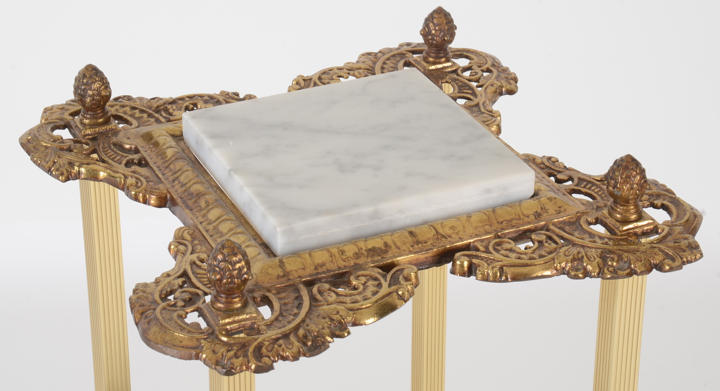 Rococo Revival Style Tiered Plant Stand