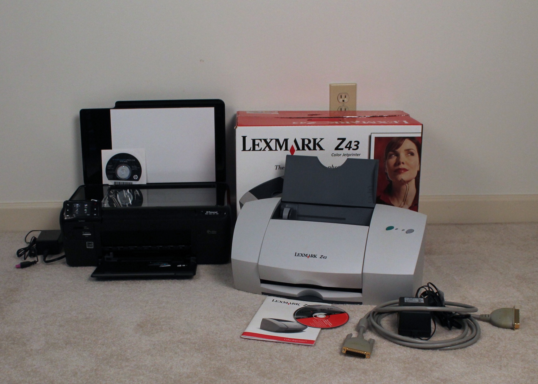 Lexmark Color Jetprint and HP Photosmart Printer