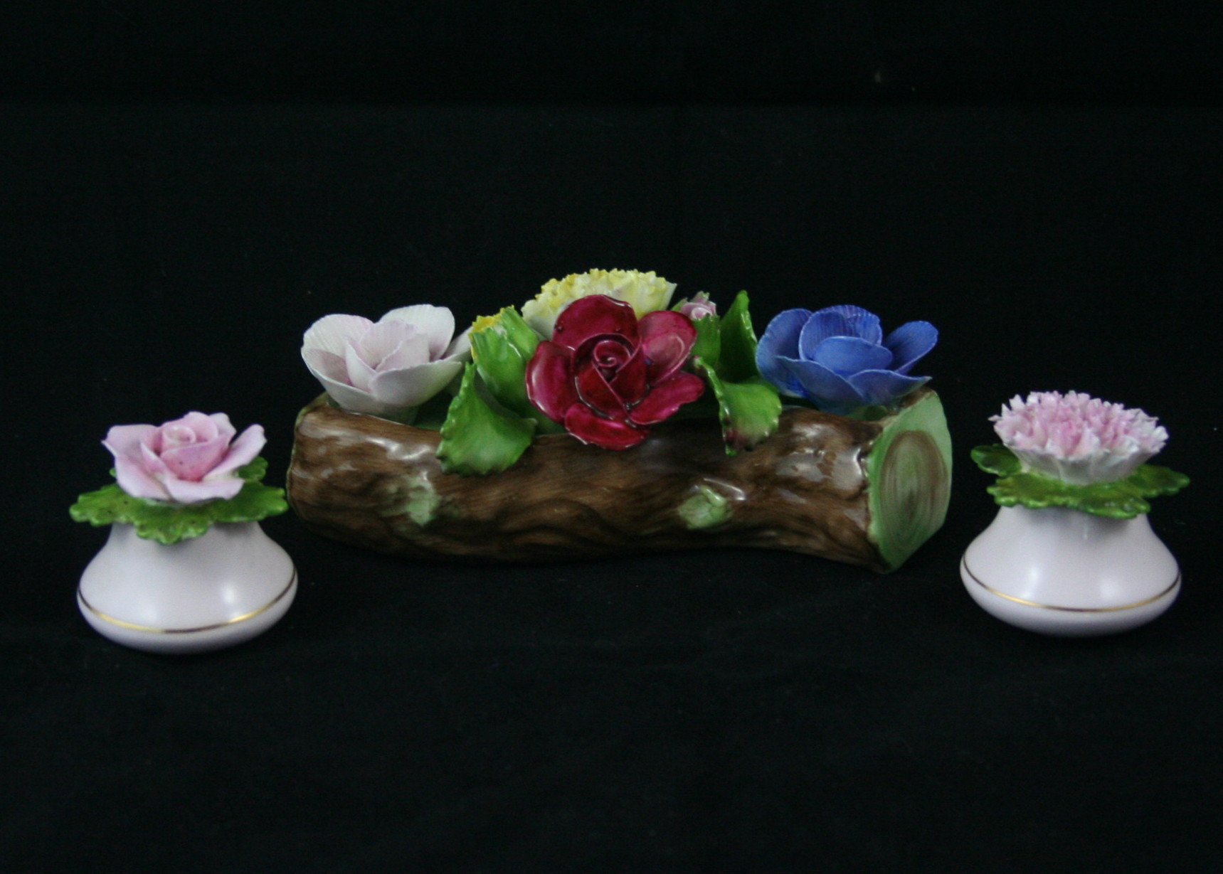 Aynsley Molded Bone China Flowers