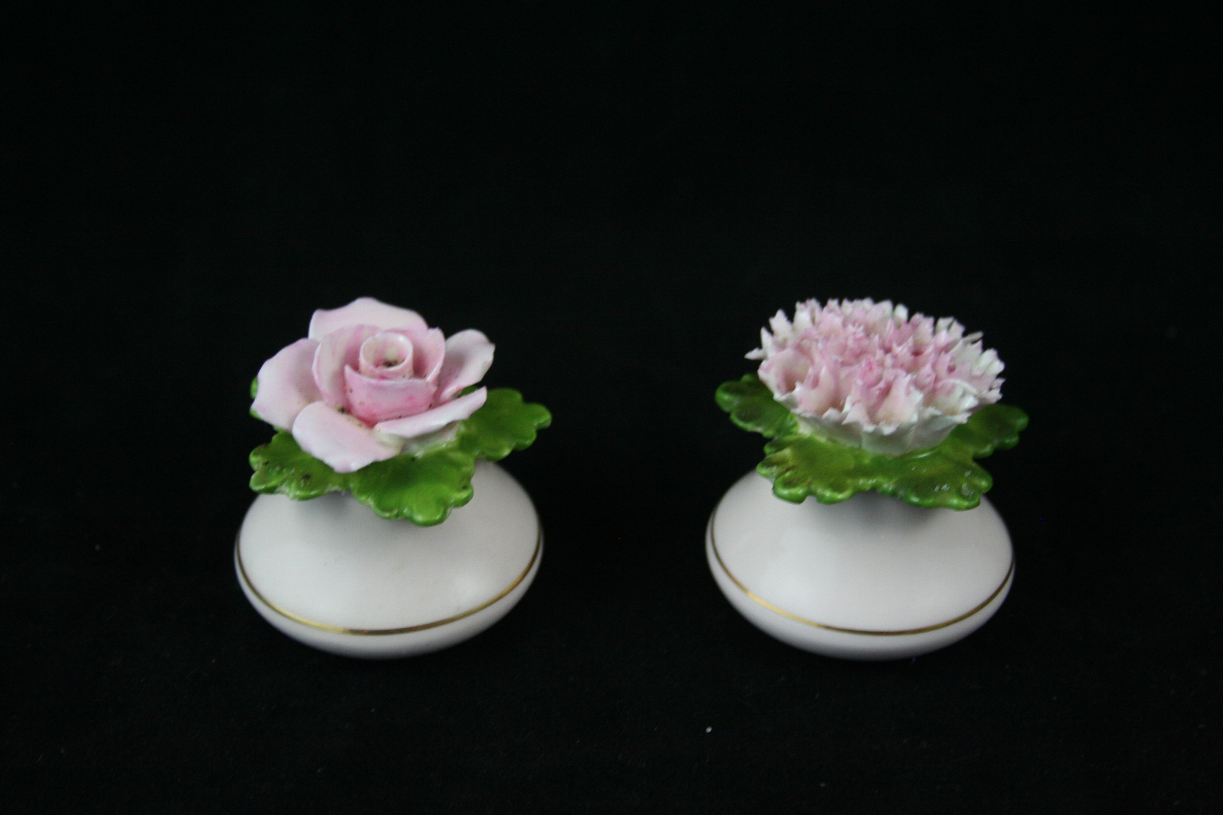 Aynsley Molded Bone China Flowers