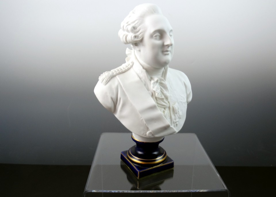 French Bisque Porcelain Sevres-Style Busts