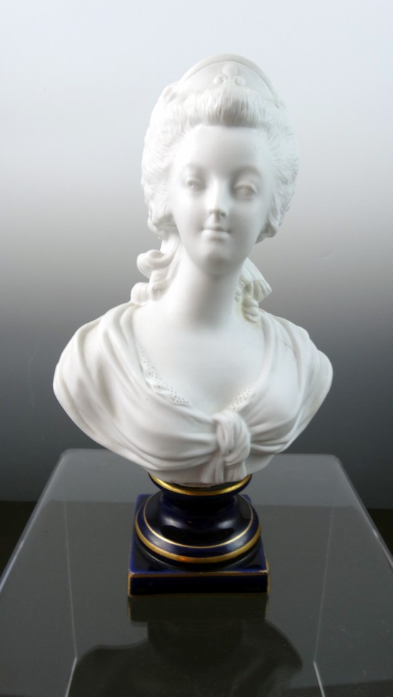 French Bisque Porcelain Sevres-Style Busts