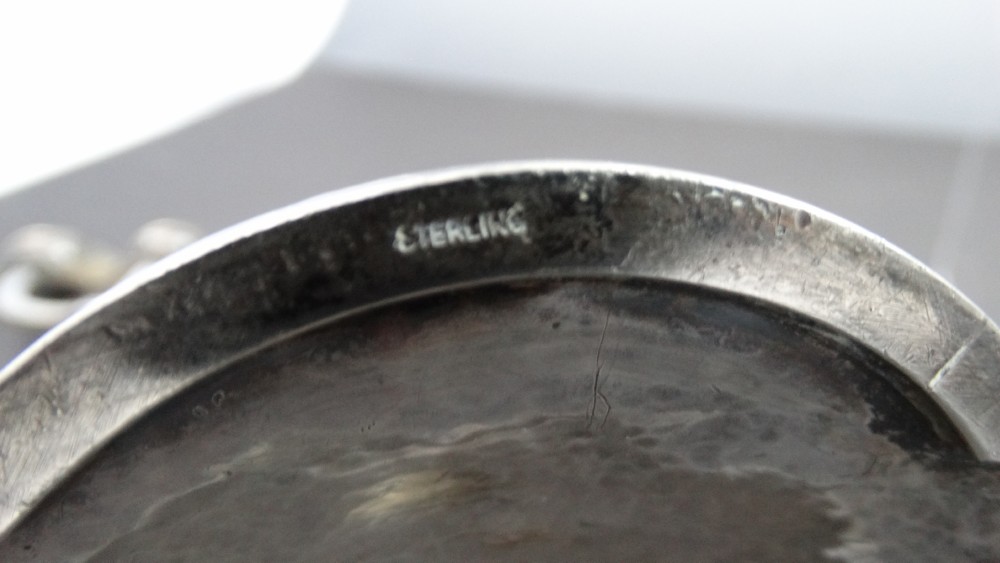 Vintage Sterling Silver Menorah Arts and Crafts Style