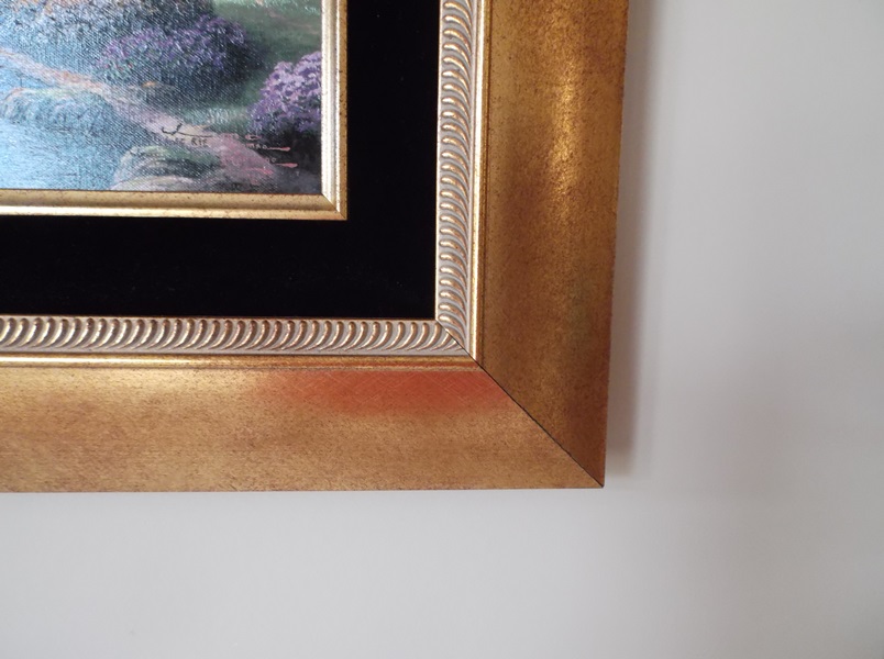 A New Day at the Cinderella Castle Thomas Kinkade Print on Canvas