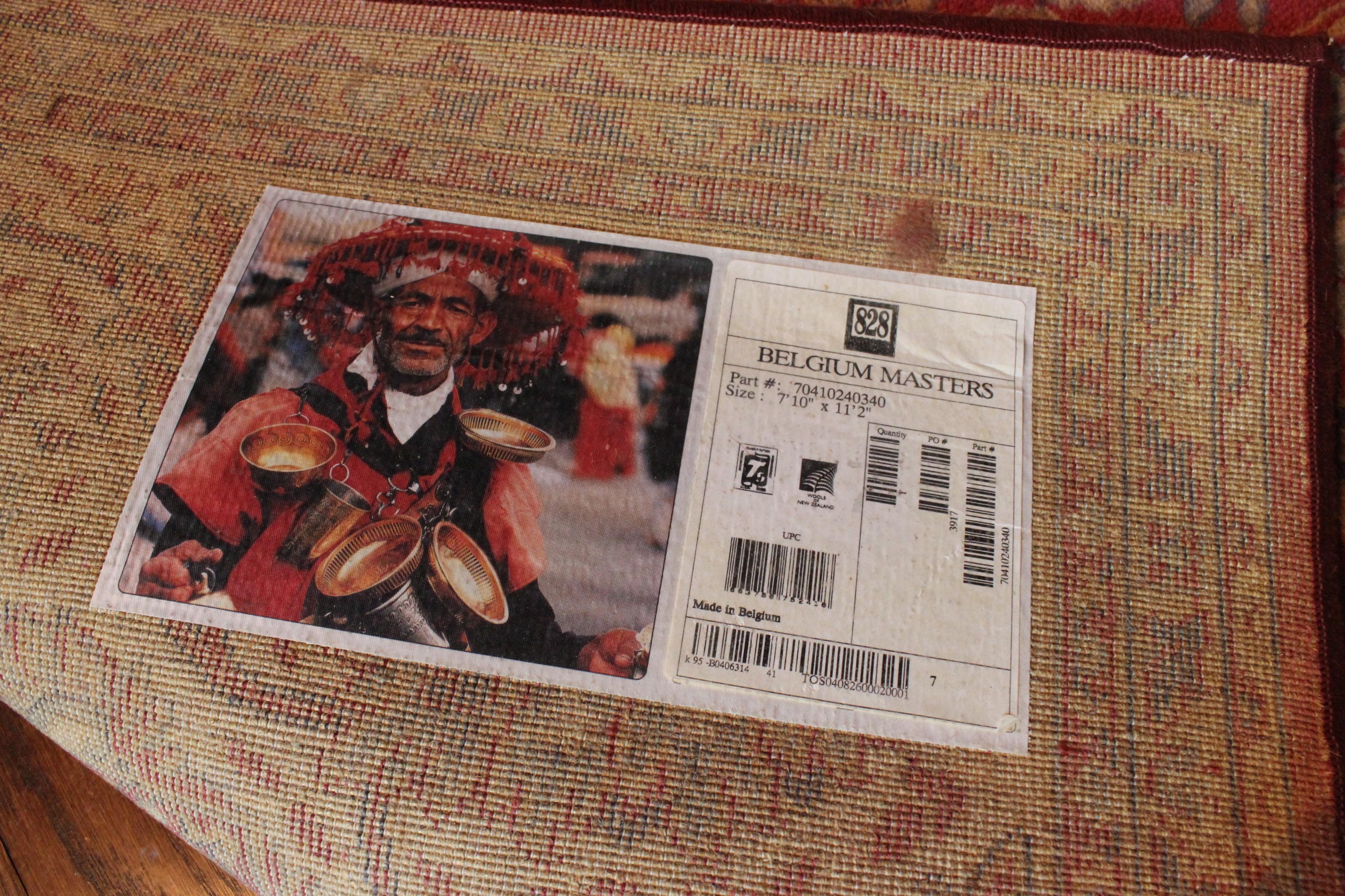 Belgium Masters Designer Area Rug