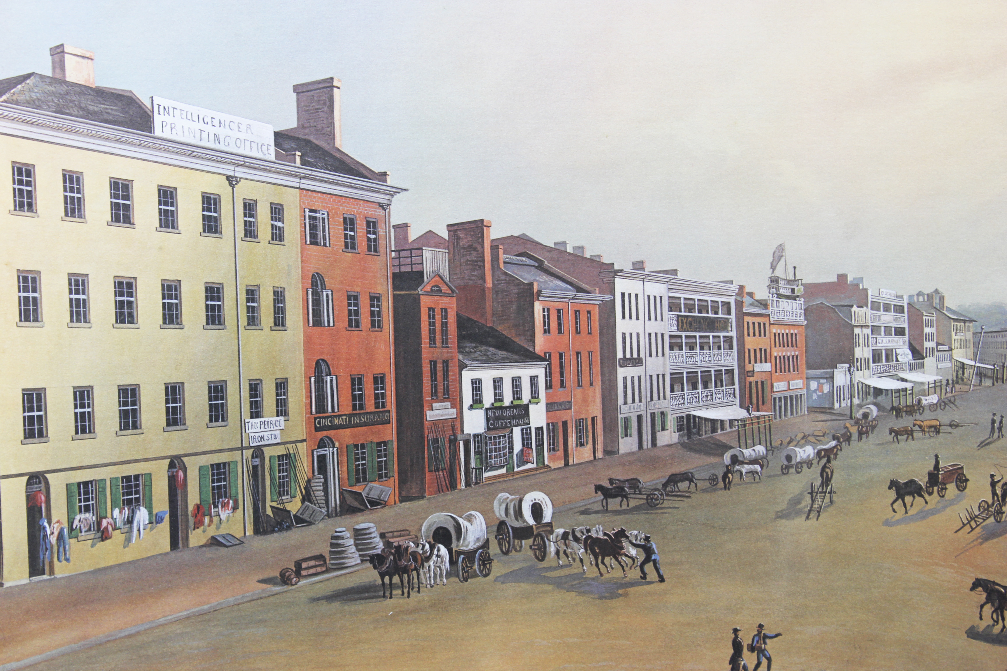 Limited Edition Print by John Caspar Wild "Public Landing" 