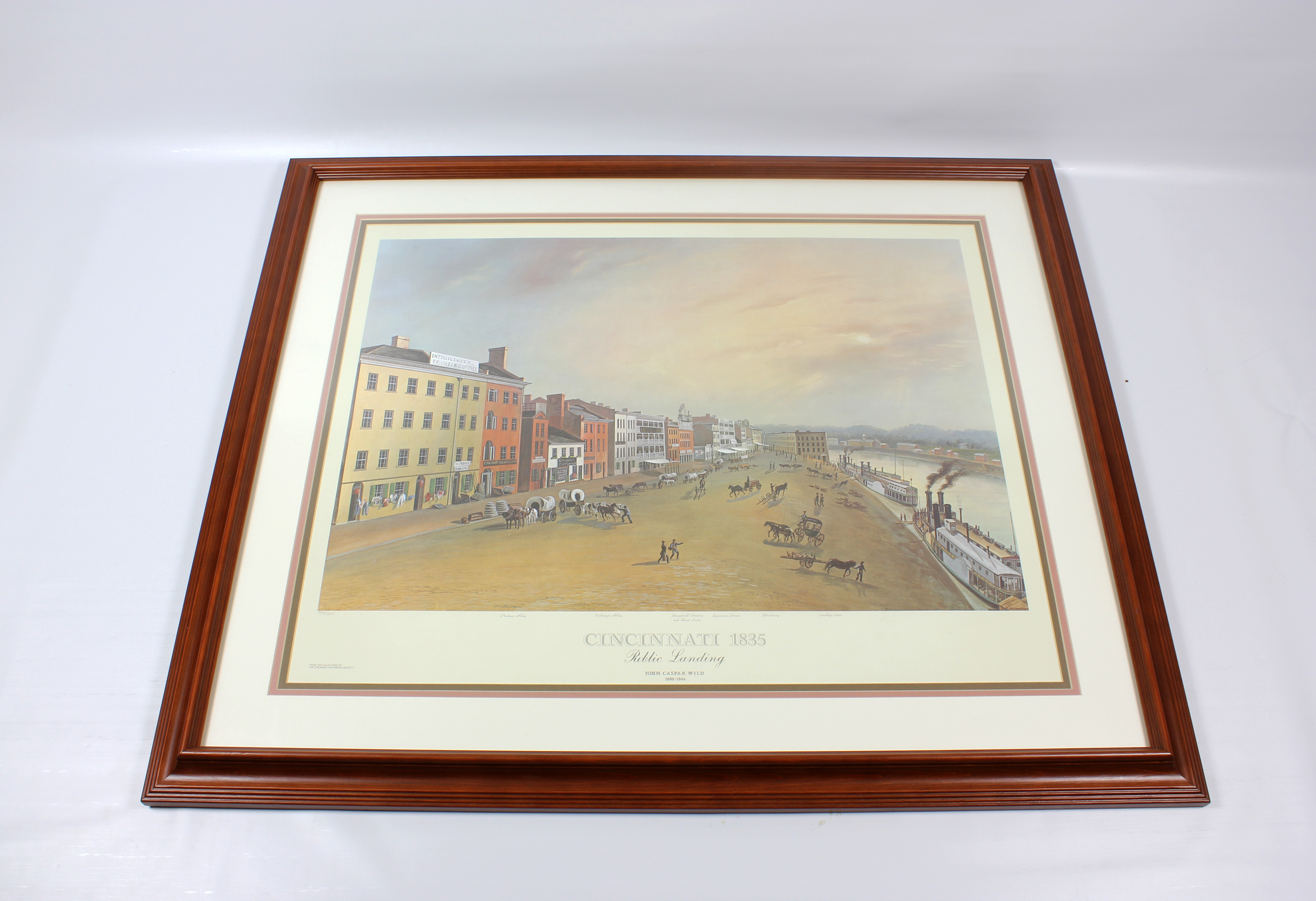 Limited Edition Print by John Caspar Wild "Public Landing" 