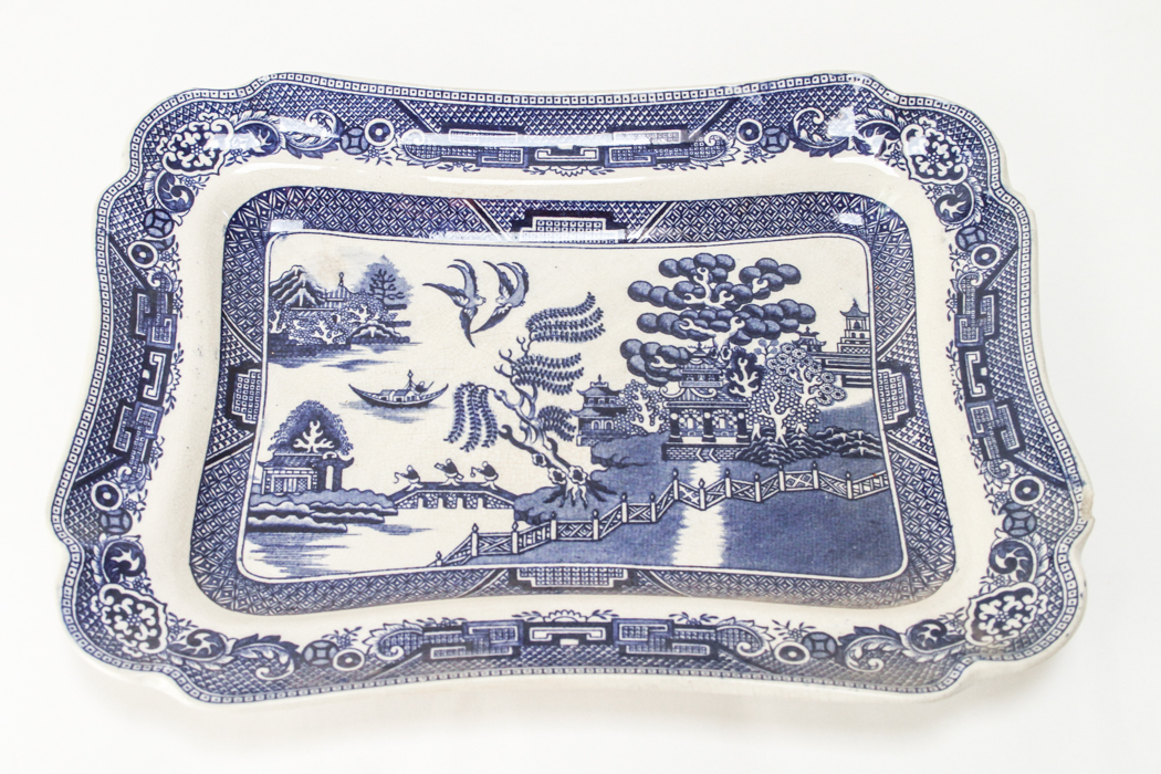 Pair of Dudson Wilcox & Till Ltd Hanley England Platters