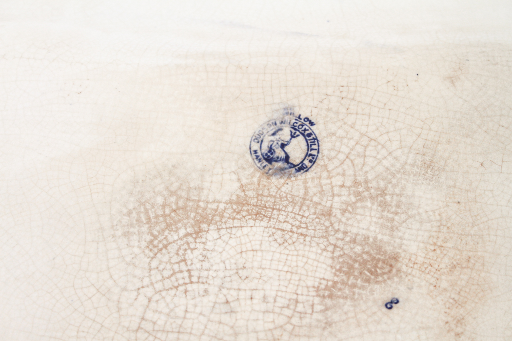 Pair of Dudson Wilcox & Till Ltd Hanley England Platters