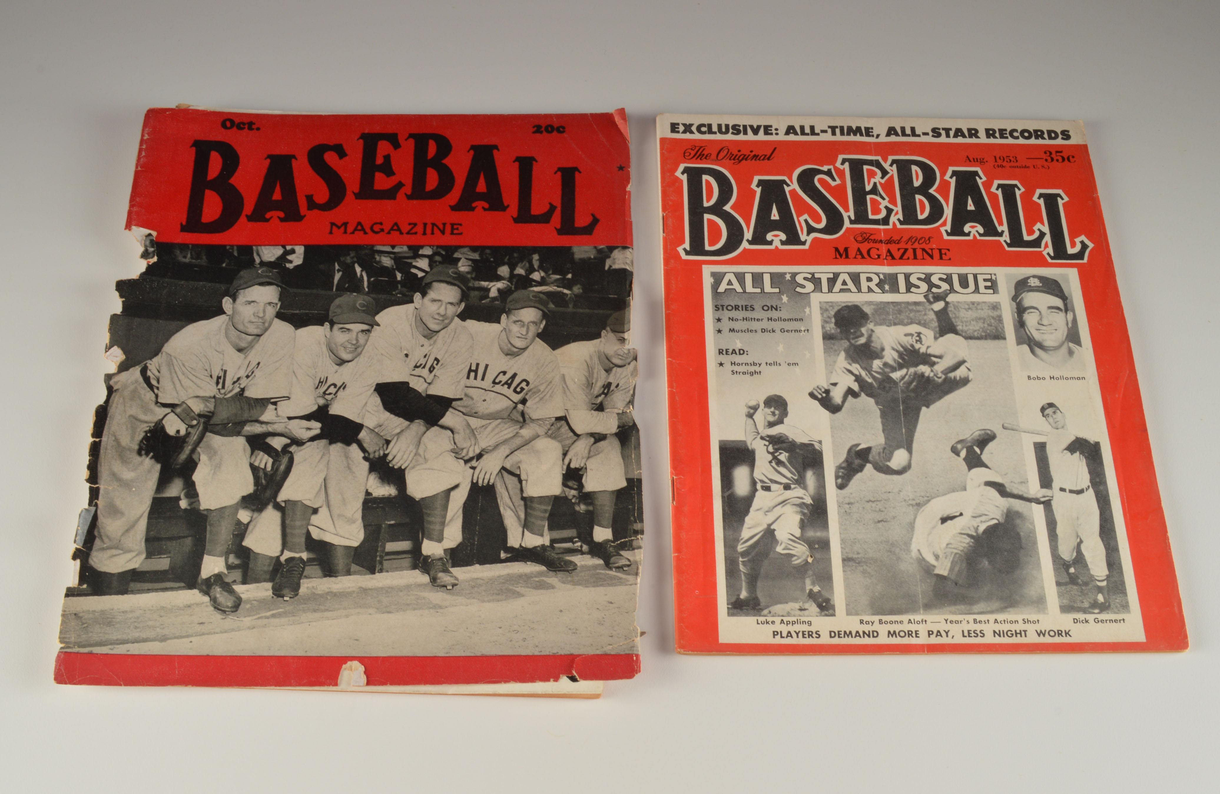 Vintage Baseball Magazines