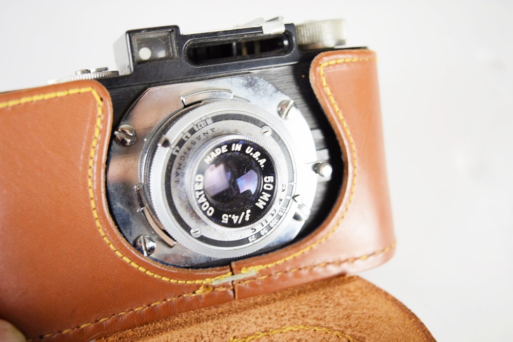 Vintage Argus C4 35mm Camera and Vintage Binoculars