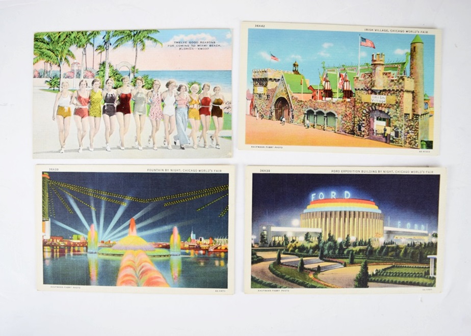 Dozens of Vintage Travel Postcards From the 1930s