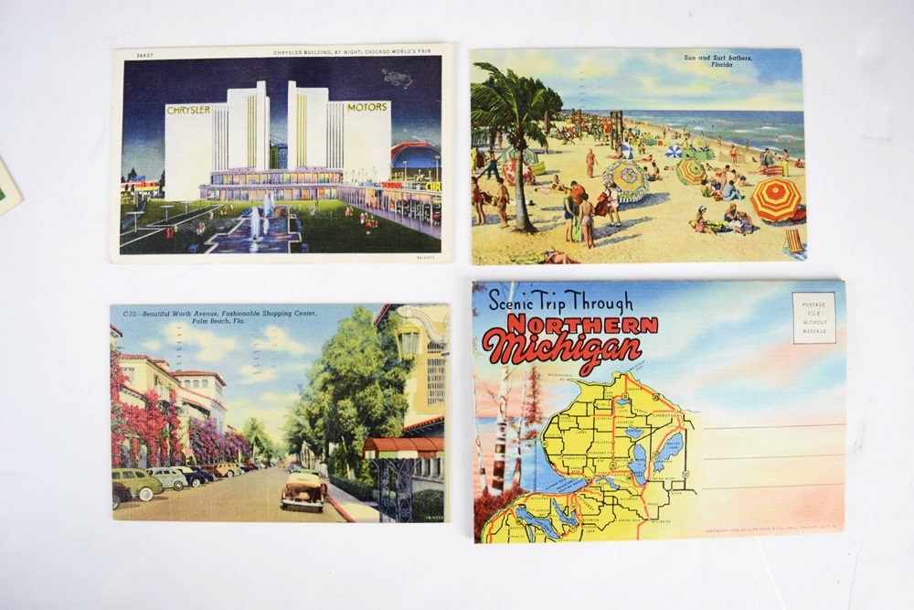 Dozens of Vintage Travel Postcards From the 1930s