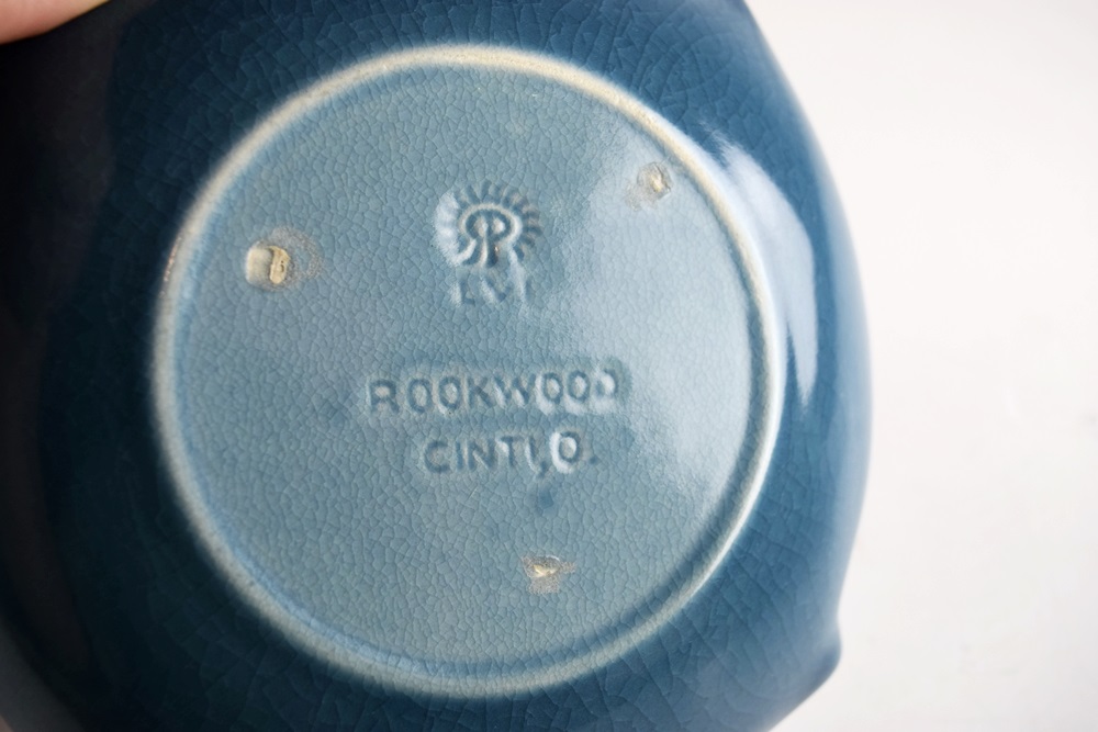 A Collection of Seven Rookwood Advertising Ash Receivers