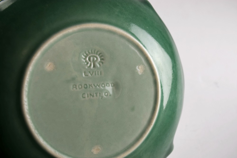 A Collection of Seven Rookwood Advertising Ash Receivers