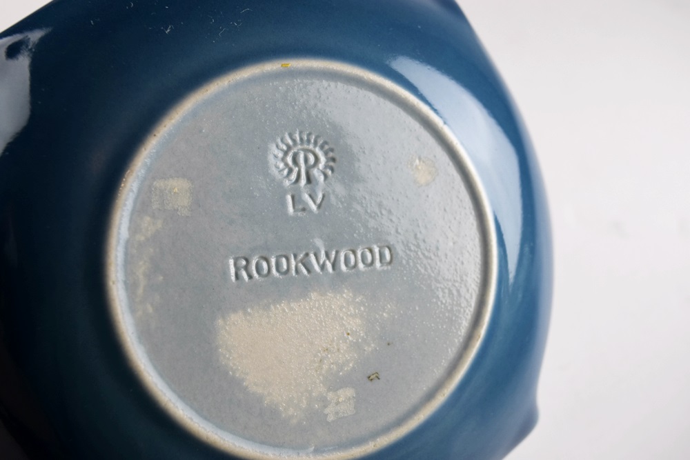 A Collection of Seven Rookwood Advertising Ash Receivers