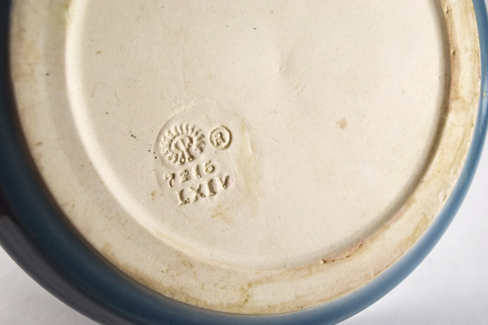 Two Rookwood Pottery Indiana State College Plates, Dated 1964