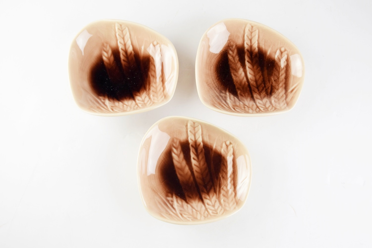 Three Rookwood Commemorative Dishes for Joseph Taylor Co. 1944