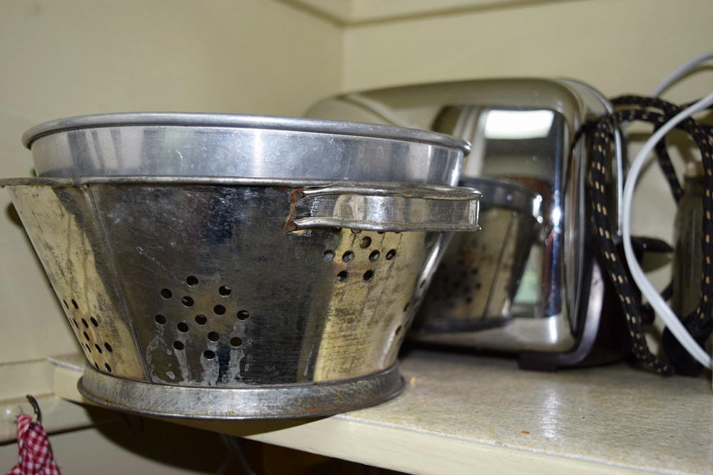 Kitchen Pantry Filled with Vintage Goodies