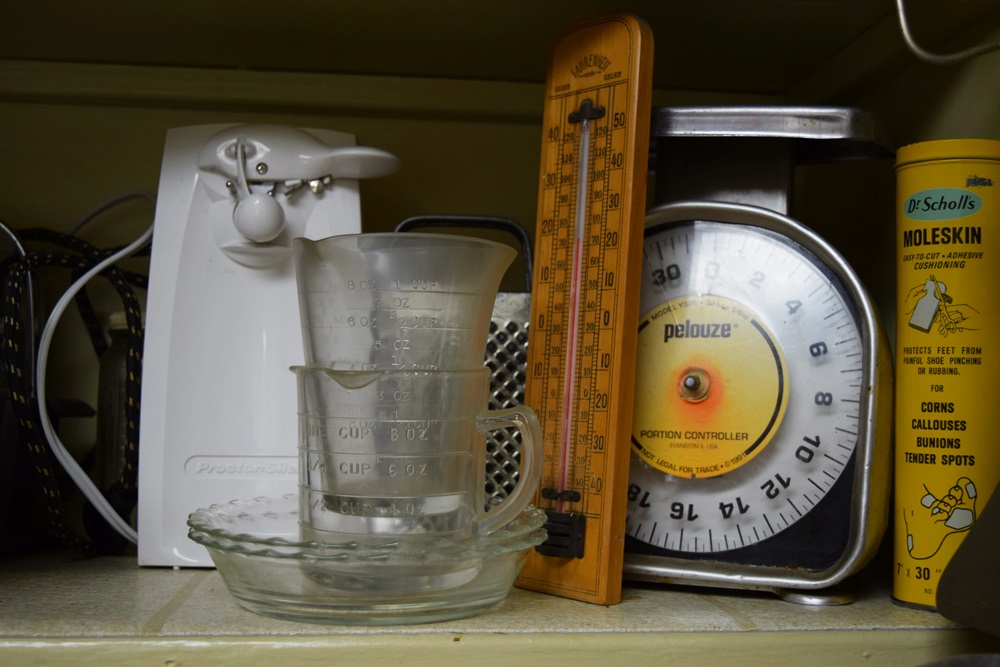 Kitchen Pantry Filled with Vintage Goodies