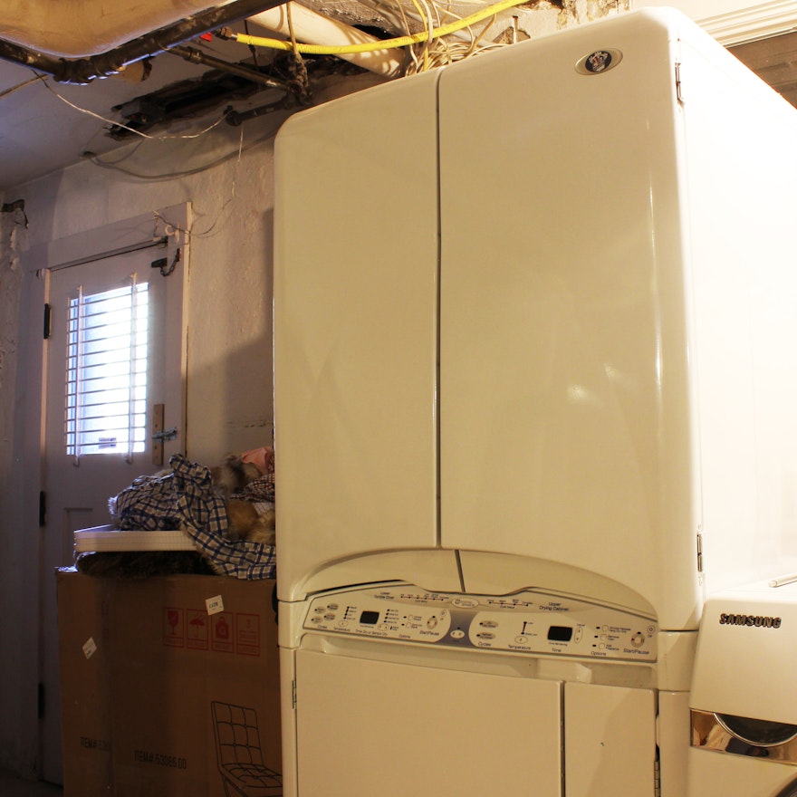 Maytag Neptune DC with Upper Drying Cabinet  