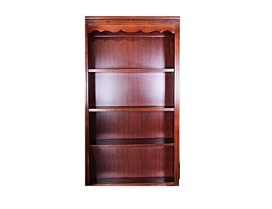 Three Similar Wood Bookcases