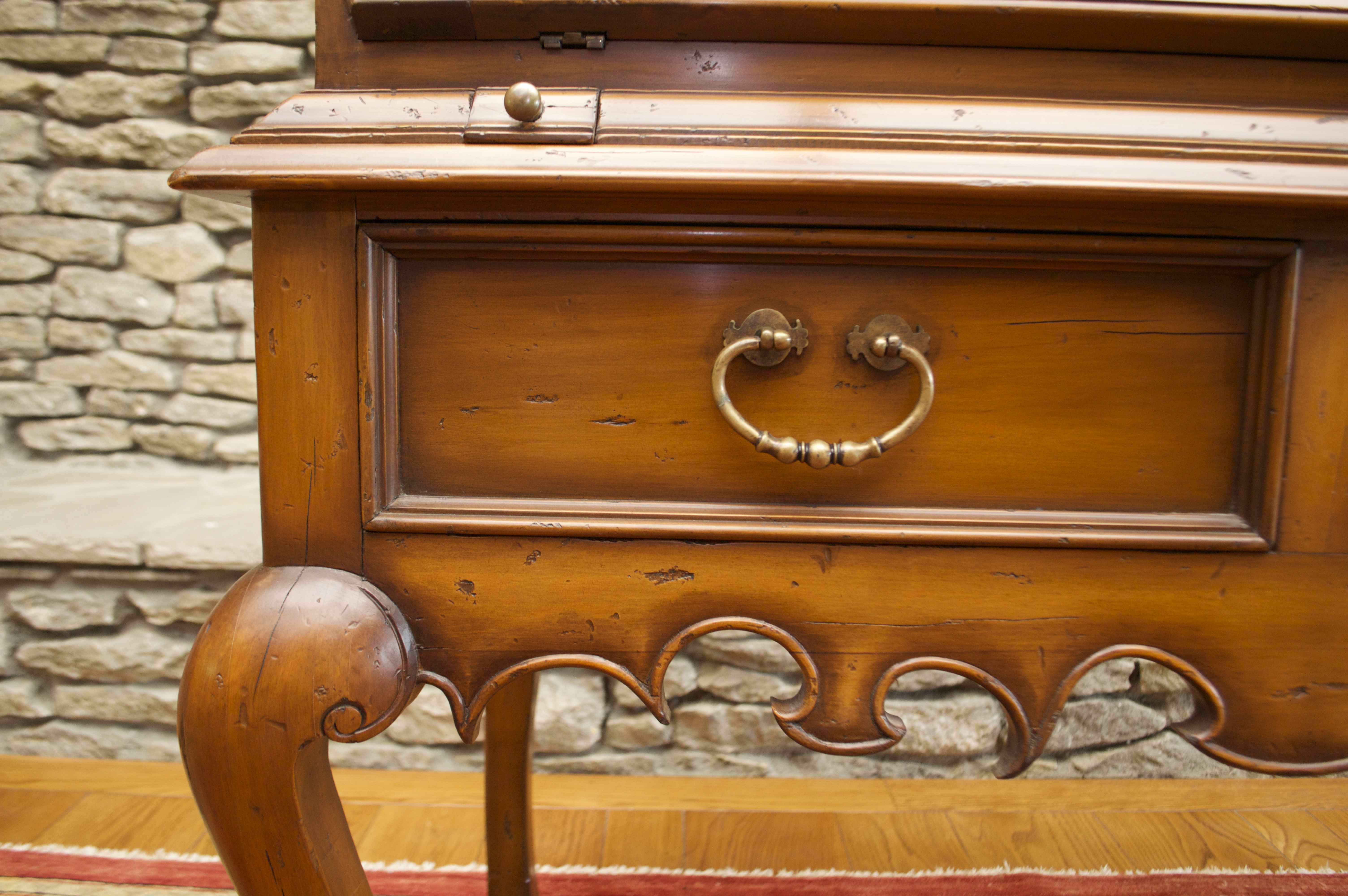 Chippendale Style Secretary by Alfonso Marina Ebanista