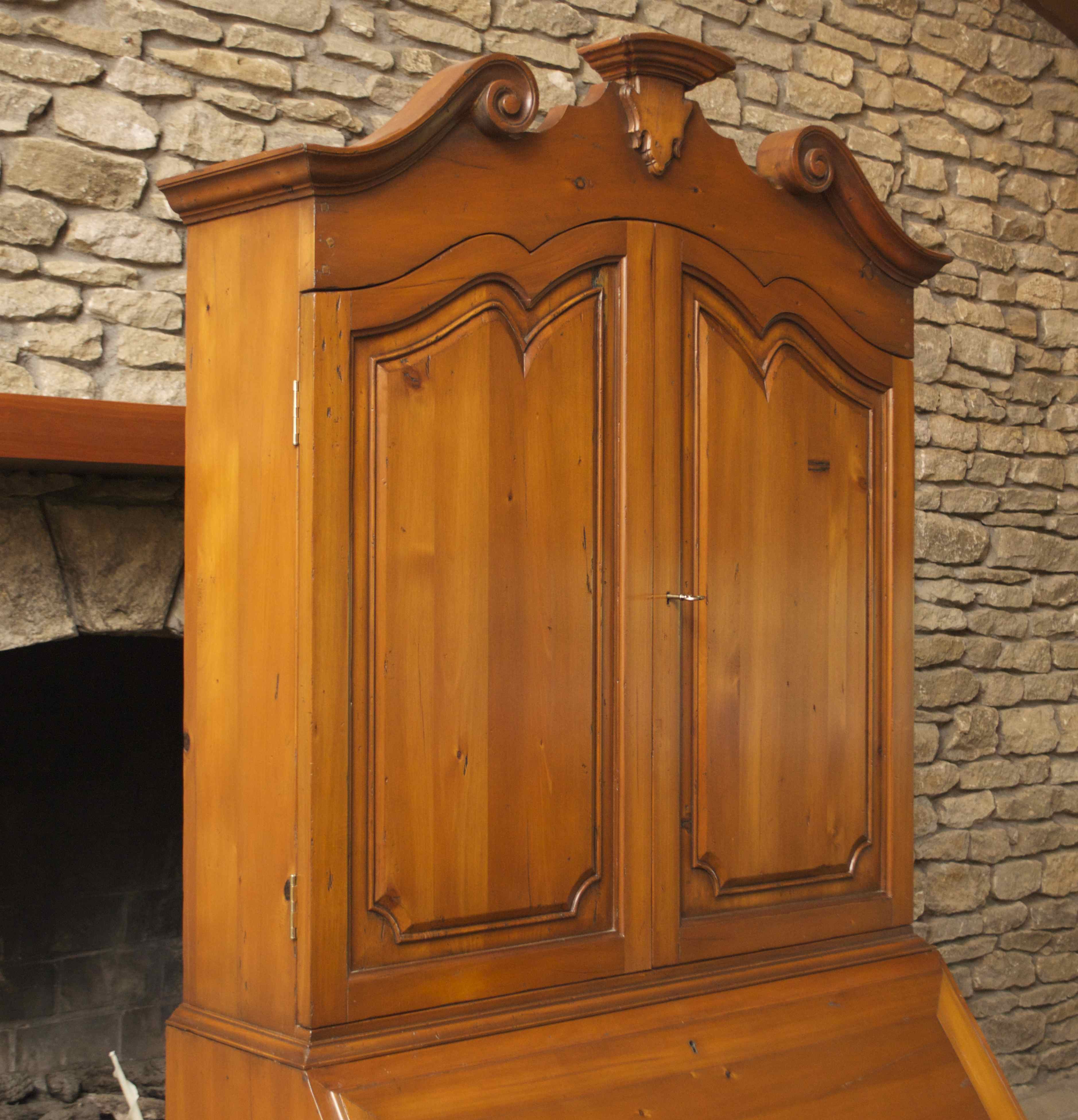 Chippendale Style Secretary by Alfonso Marina Ebanista