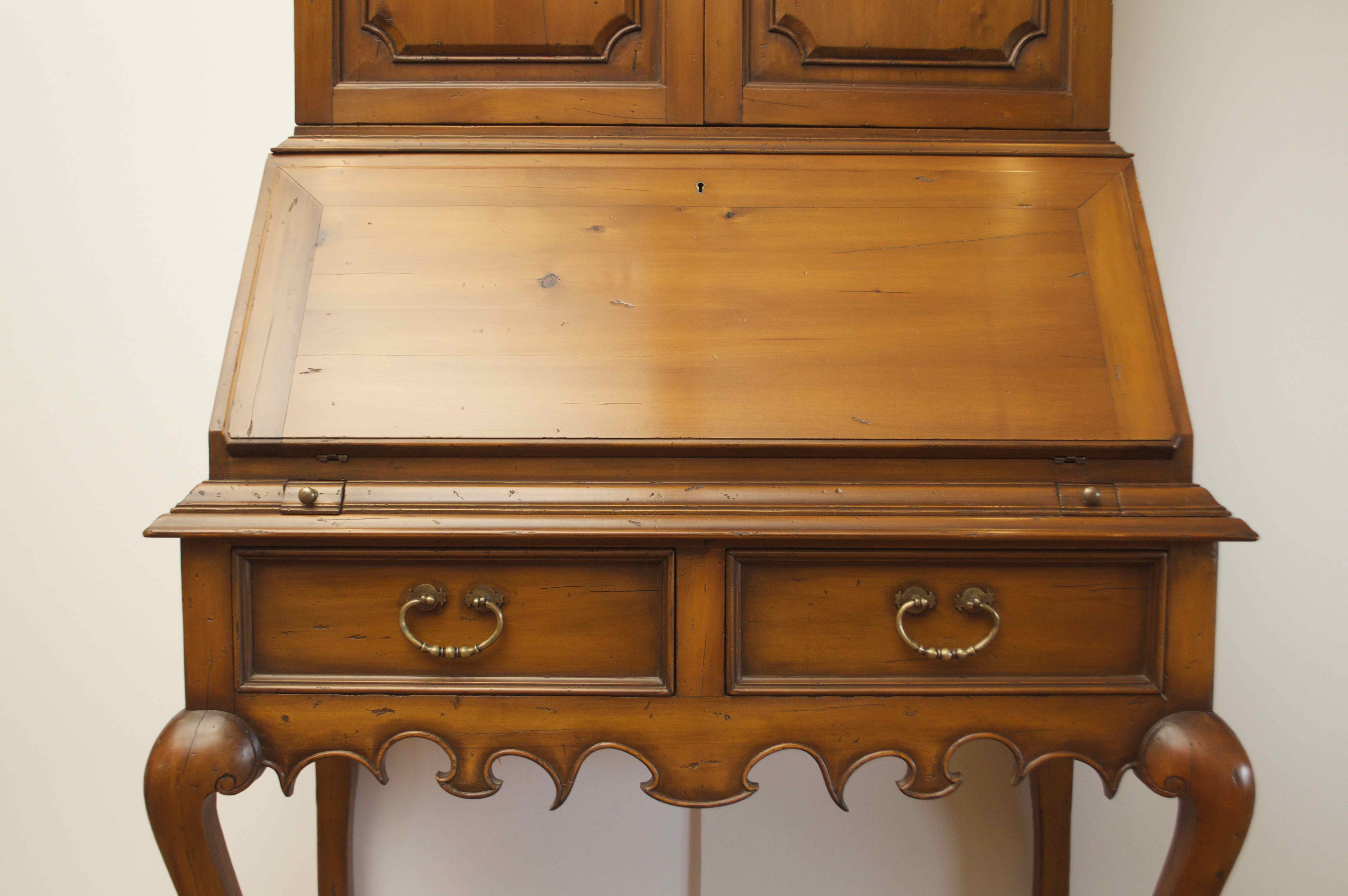 Chippendale Style Secretary by Alfonso Marina Ebanista