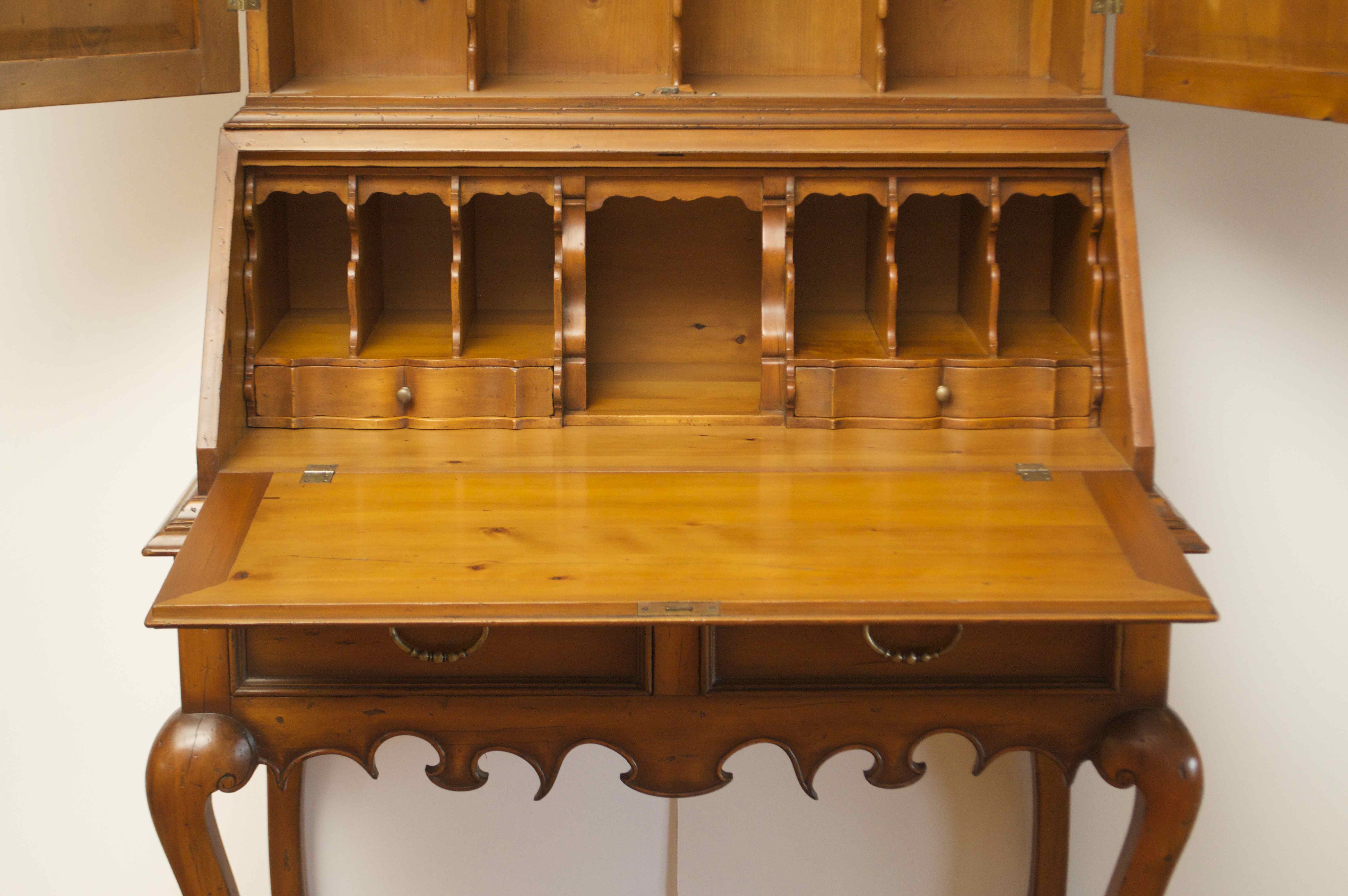 Chippendale Style Secretary by Alfonso Marina Ebanista