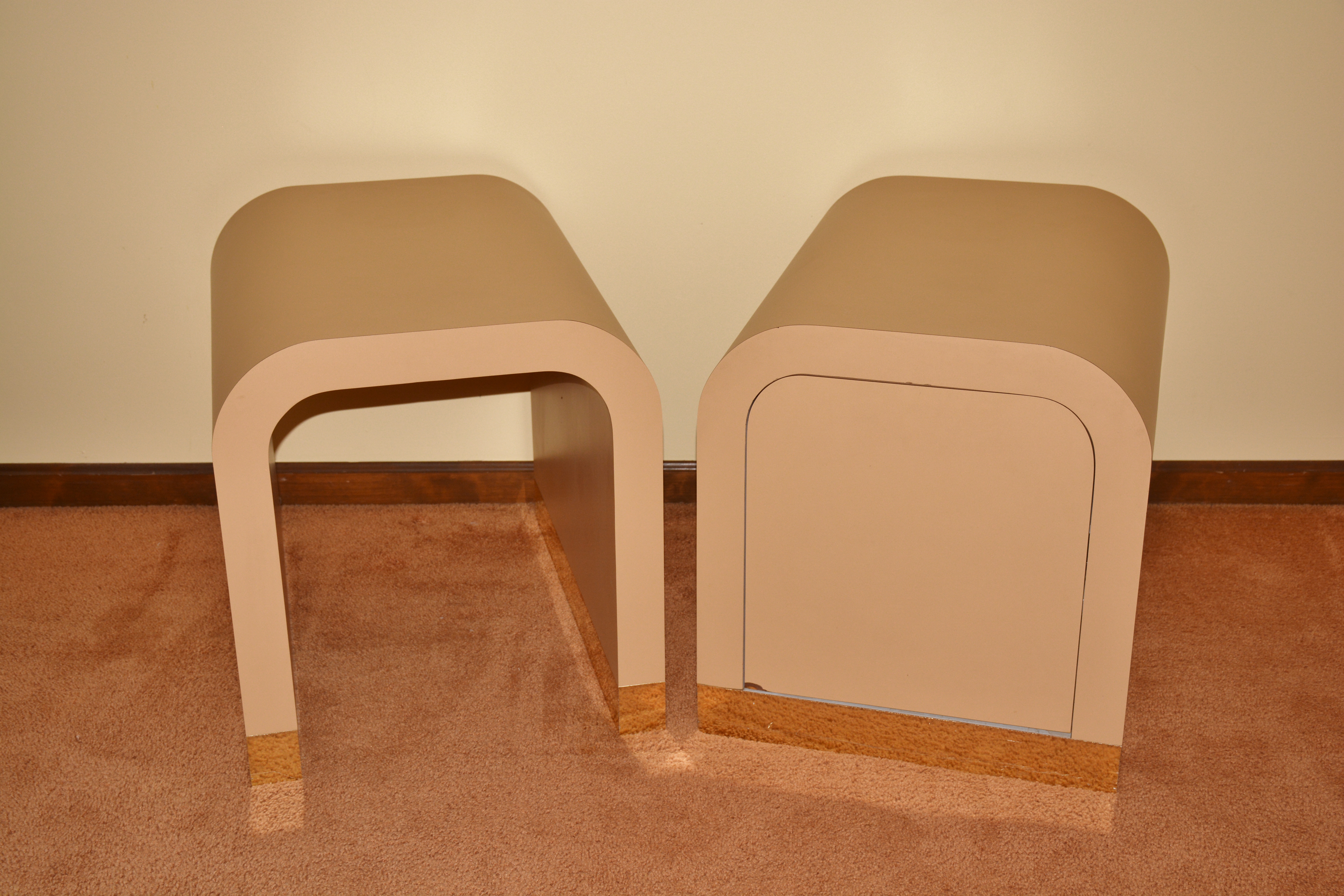 Funky Modern Style End Tables 