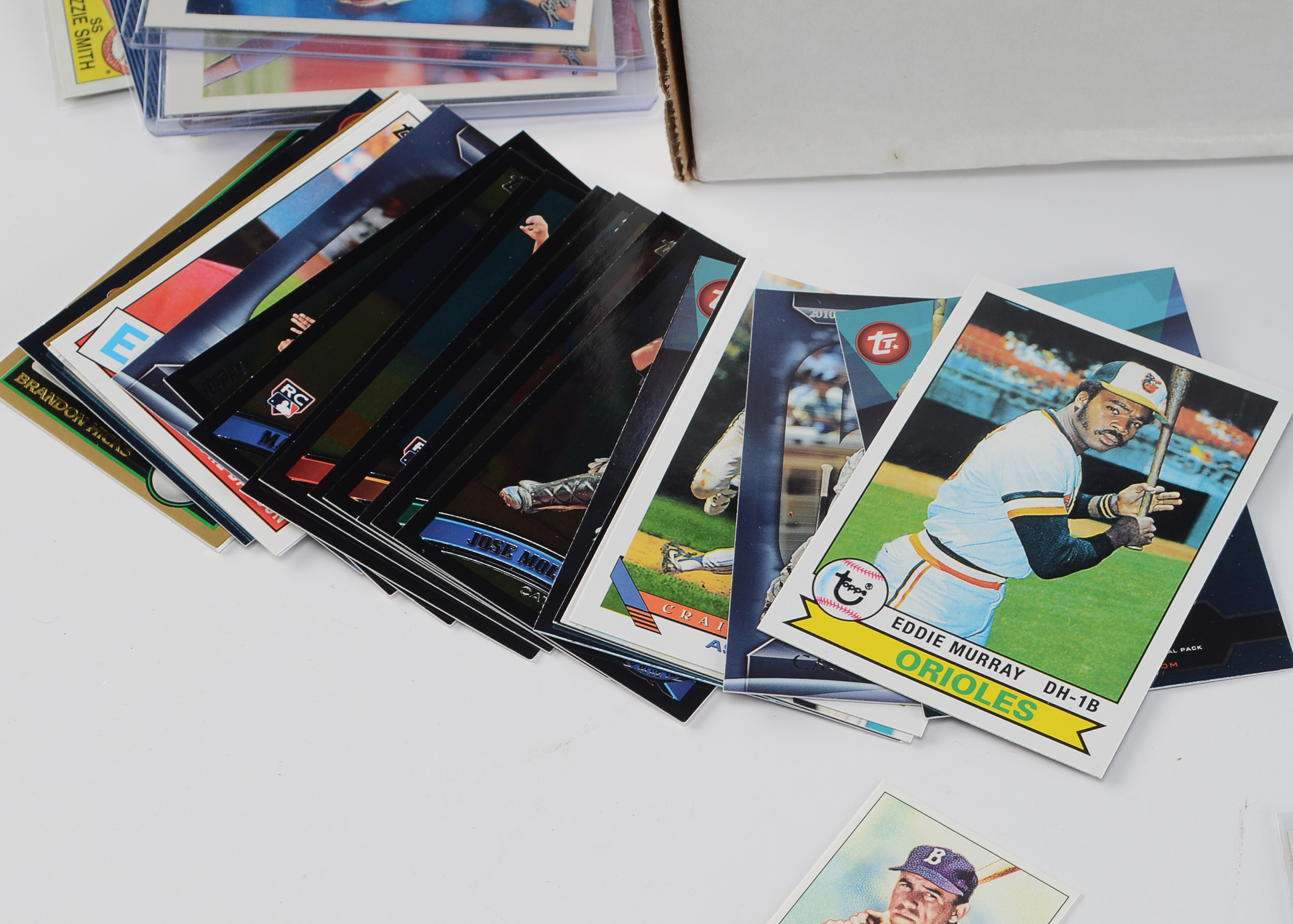 Large Lot Mixed Open Baseball Cards