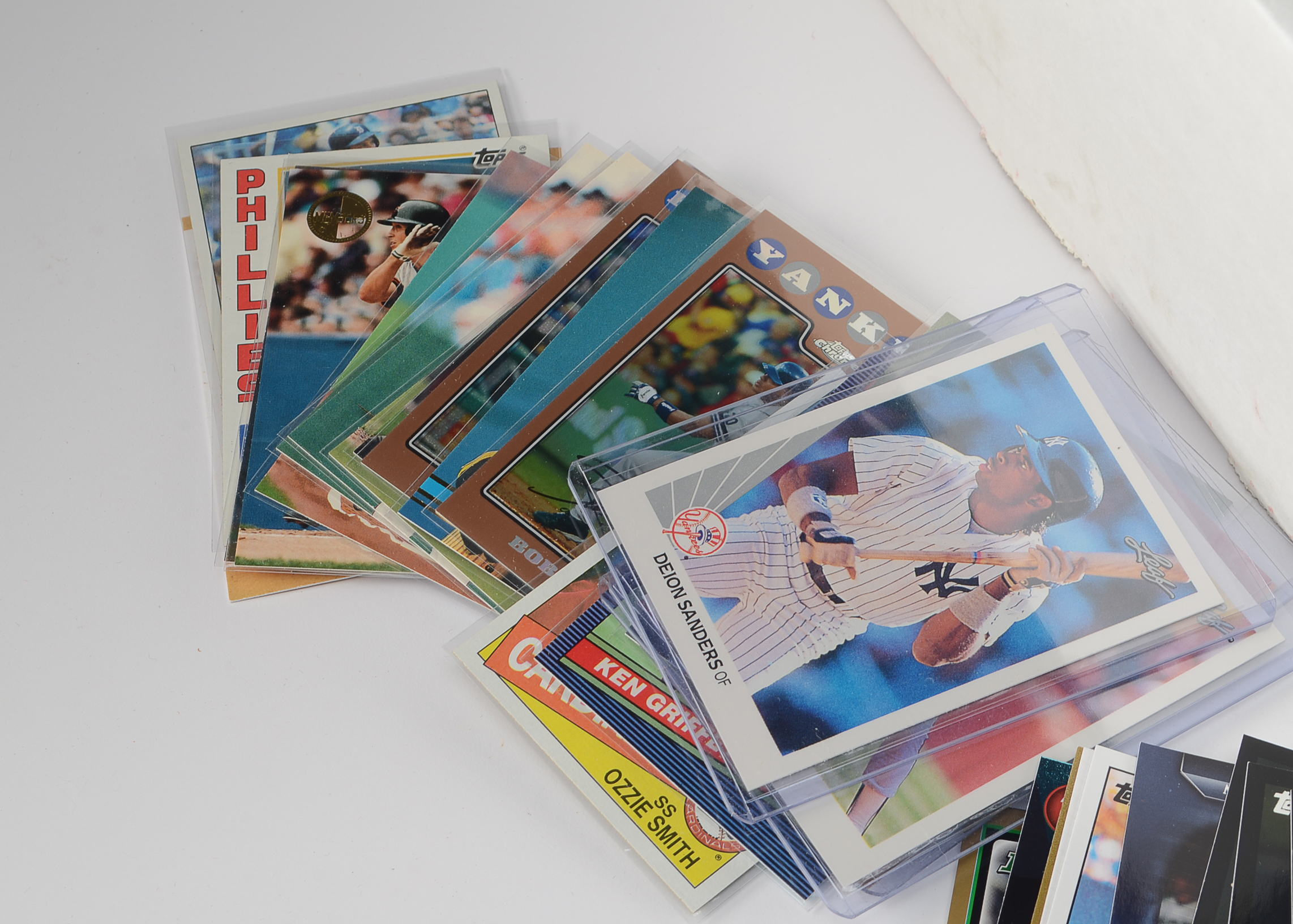 Large Lot Mixed Open Baseball Cards