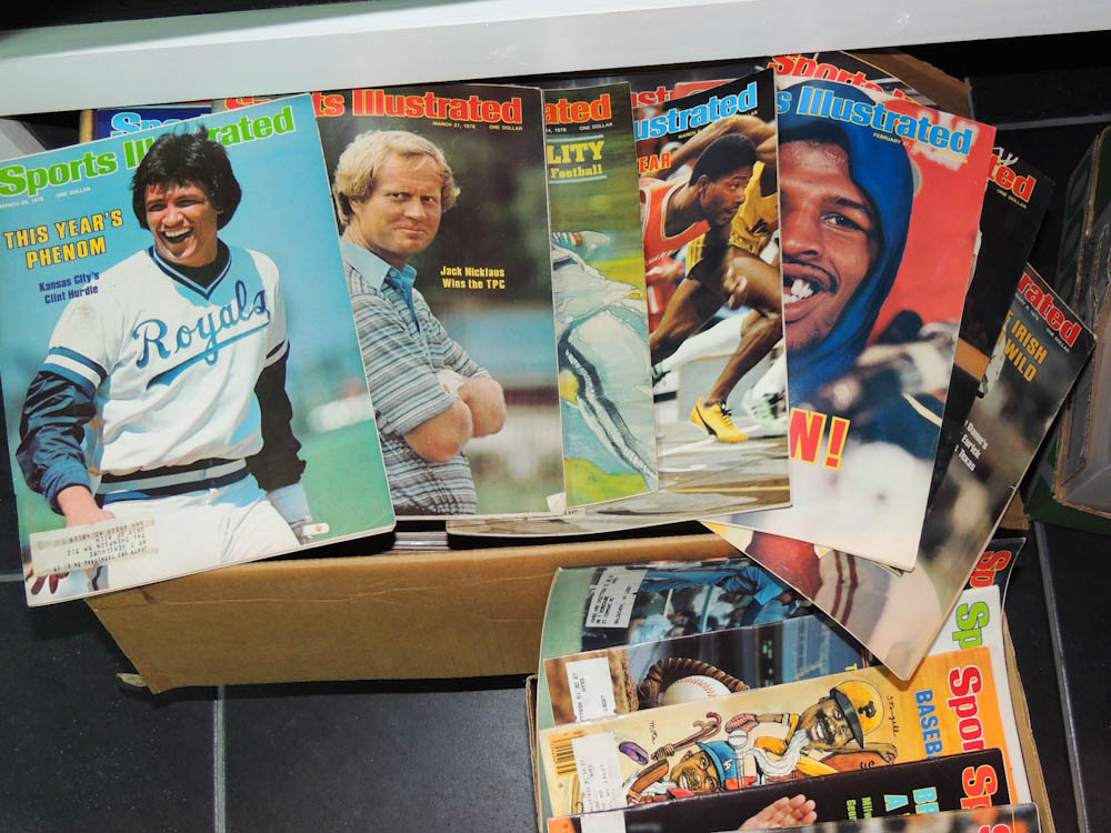 Vintage 1970s Sports Illustrated Magazines