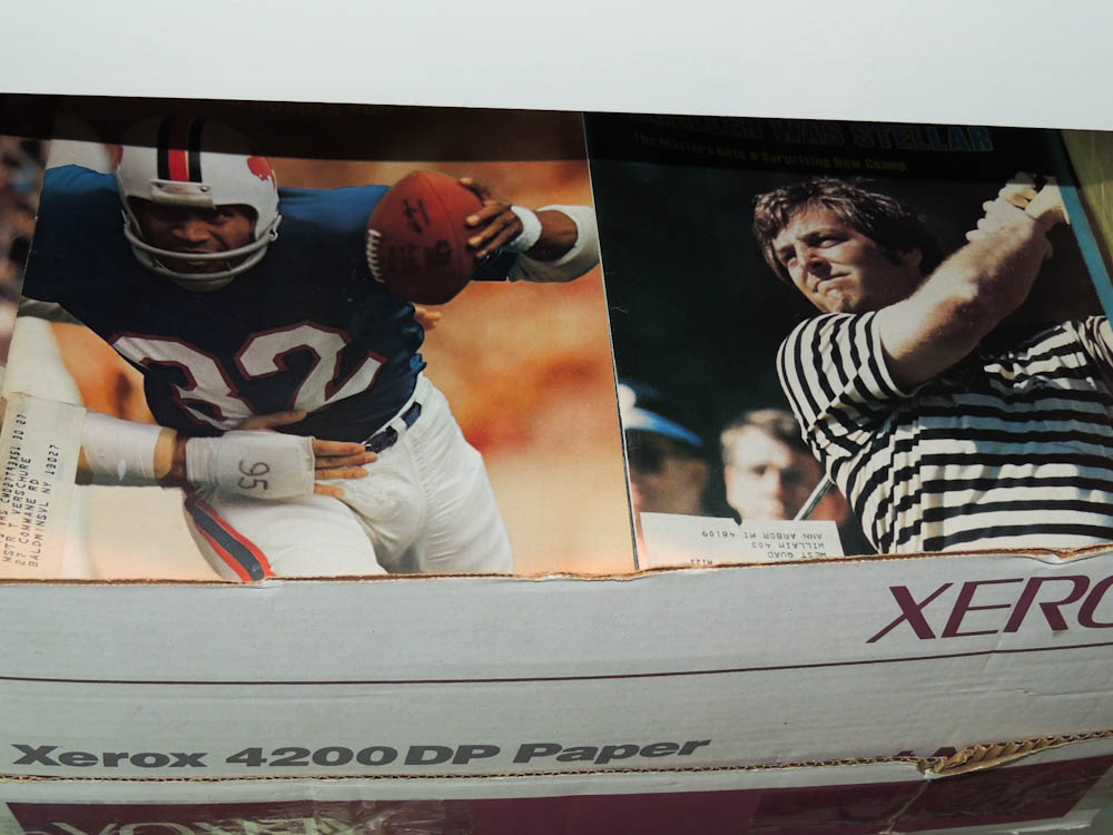 Vintage 1970s Sports Illustrated Magazines