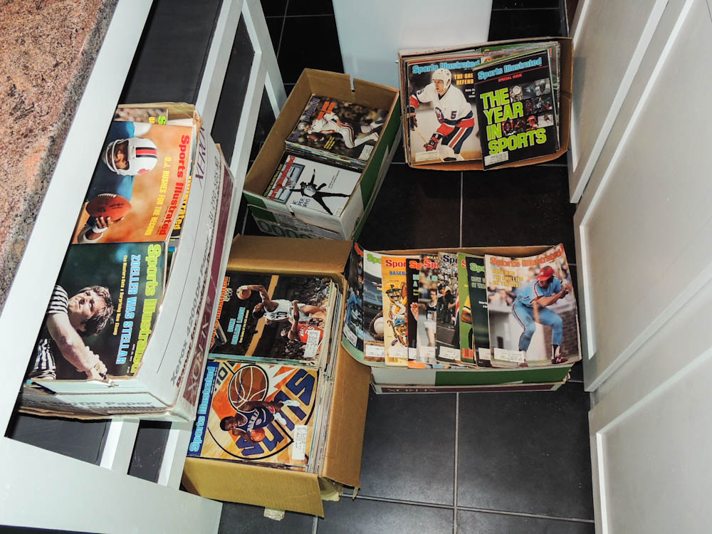 Vintage 1970s Sports Illustrated Magazines