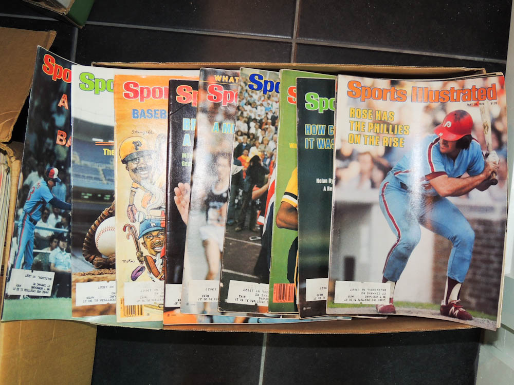 Vintage 1970s Sports Illustrated Magazines