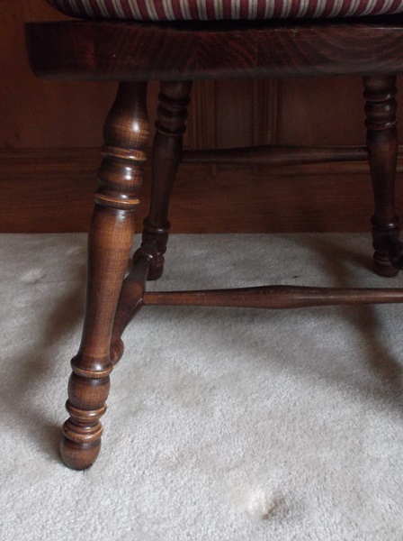 Mid-20th Century Ethan Allen Game Table and Chairs 
