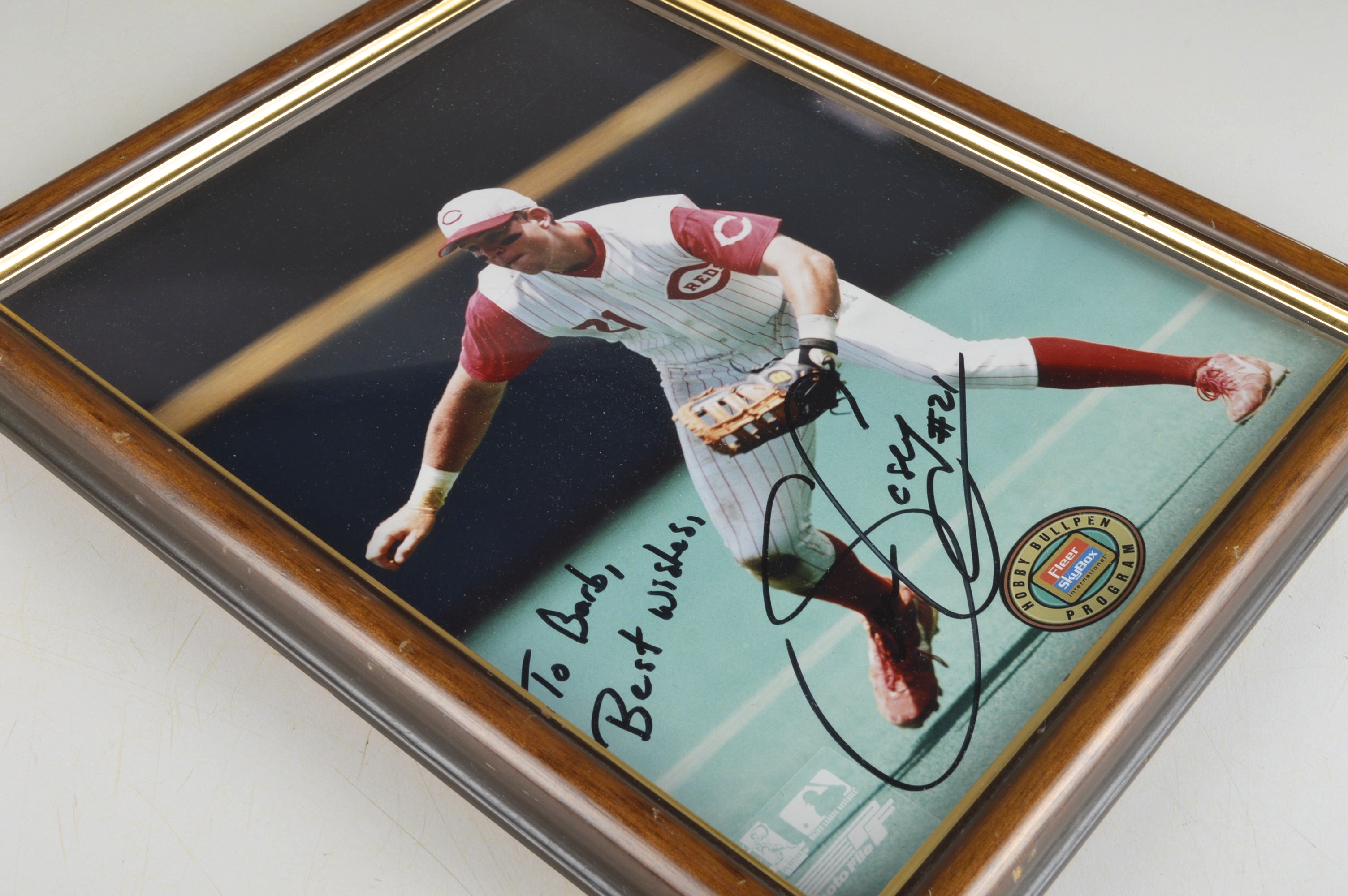 Marge Schott, Sean Casey and Marty Brennaman Signed Items