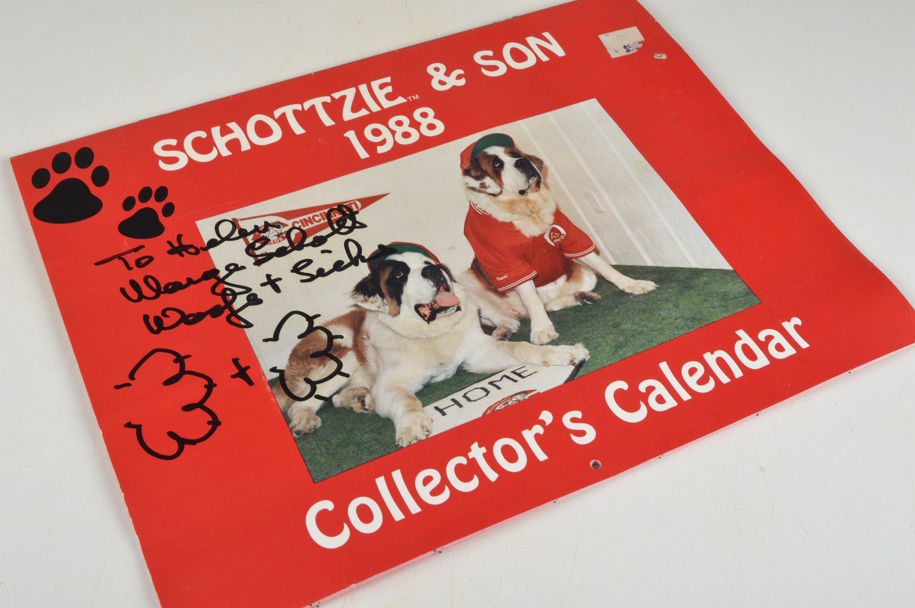 Marge Schott, Sean Casey and Marty Brennaman Signed Items